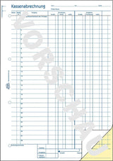 Avery Zweckform Kassenbericht - 40 Hoja - A4 (210 X 297 Mm)