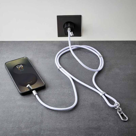 EAN 4034303037162 - Intenso Handykette als Lade- + Datenkabel USB-C bis 1,65m lila cable USB USB C Púrpura imagen 9