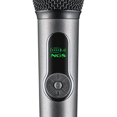 EAN 8435430626643 - NGS SINGER STAR DUO Negro Micrófono vocal imagen 4