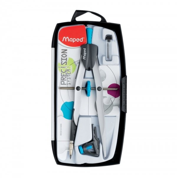 Maped Bigotera Gigante De Metal Precision System C/ Adaptador Universal Colores Surtidos