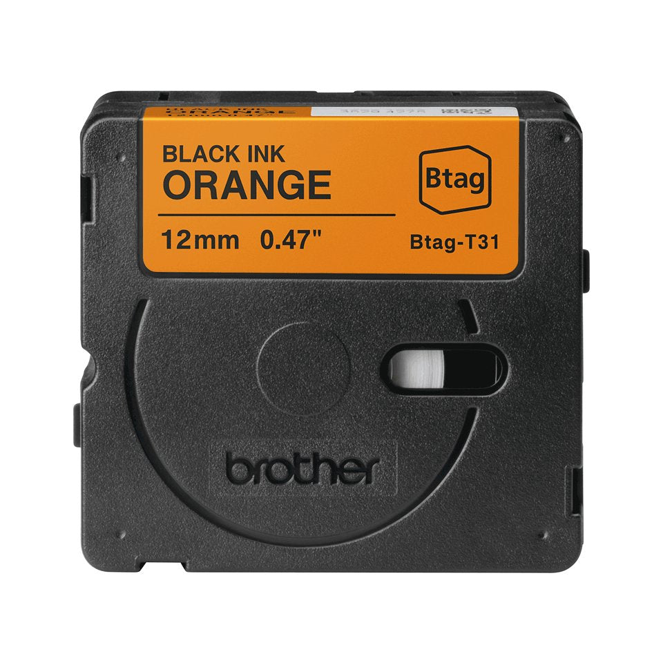Brojoher Cinta Btagt31 / Btag-T31 Negro Sobre Naranja