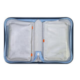 Herlitz Loop Plus Techmech Juego De Mochila Escolar Niño Poliéster Azul, Naranja