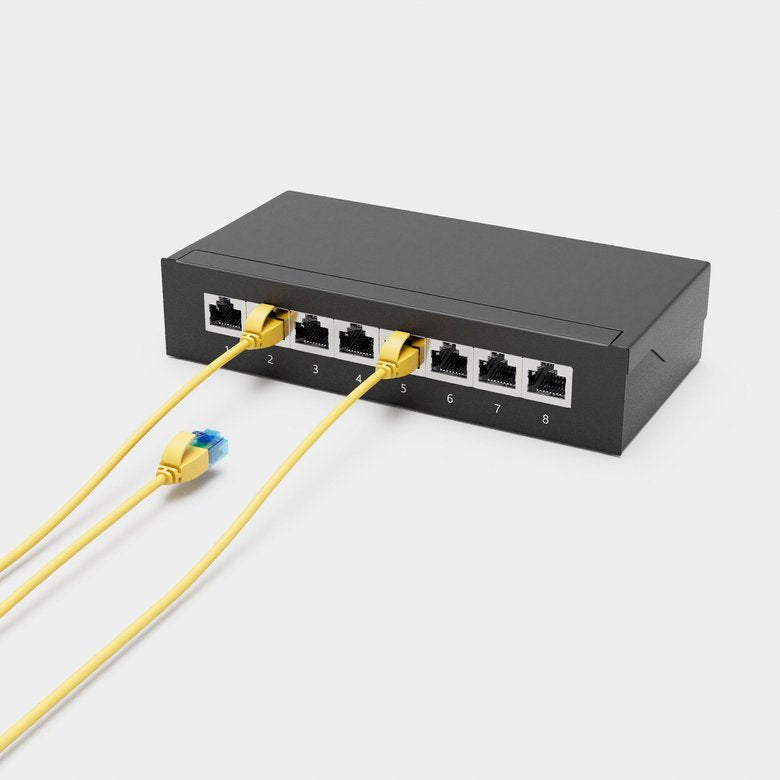 Shiverpeaks Cable De Red Cable De Red Cat.6 U/Utp Slim Amarillo 5m