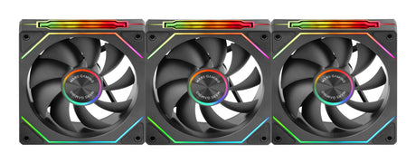 EAN 8435693111320 - Mars Gaming MF-LINKFINITYKIT2 Carcasa del ordenador Ventilador 12 cm Negro 3 pieza(s) imagen 1