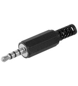 Conectorjack 3.5" Macho Stereo Plastico 4 Contactos