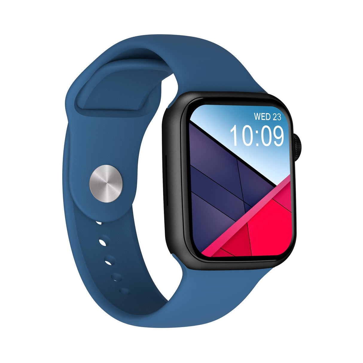 Smartwatch  Dcu Colorful 2 Negro+Azul Marino 1.91