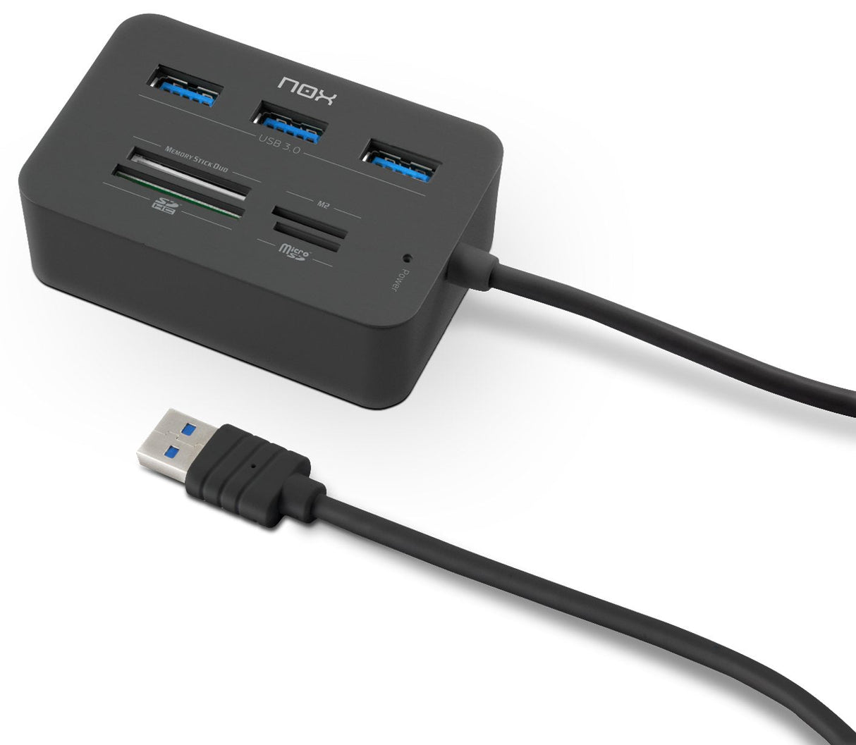 Lector De Tarjetas Externo Nox +Usb 3.0 Reader One
