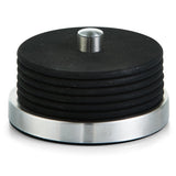 Zeller Untersetzer 10 Cm Negro, Plateado