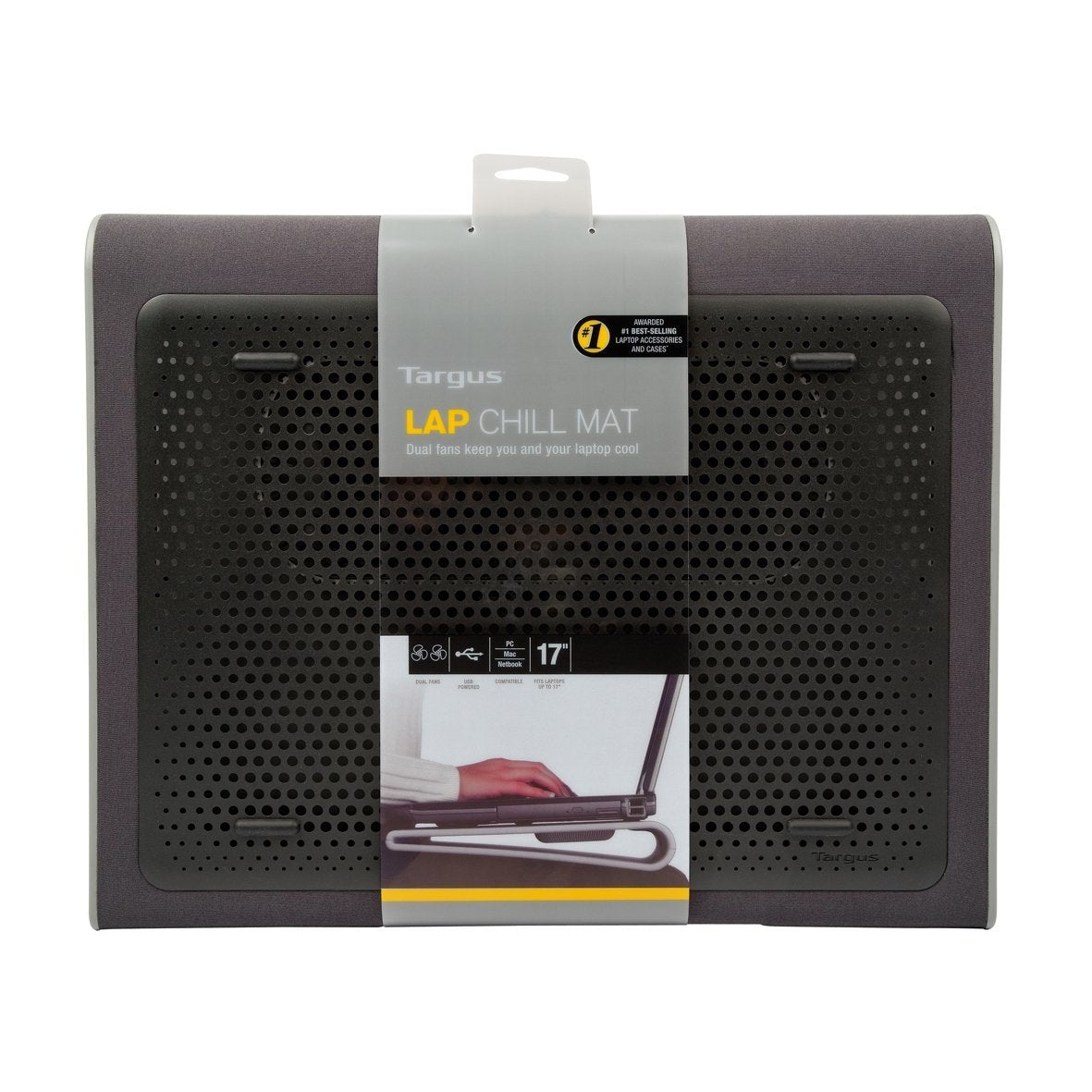 Base Refrigeradora Para Portatil Targus 15-17" Gris