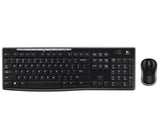 Teclado Húngaro Logitech Wireless Combo Mk270 Ratón Incluido Rf Inalámbrico Qwertz Negro