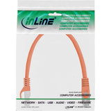 Cable De Red Inline Sf/Utp Cat.5e Naranja 0,3m