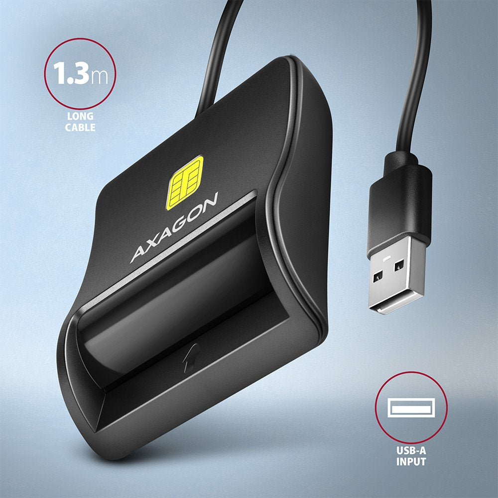 Lector Tarjeta Dni Axagon Cre-Sm3n Usb 2