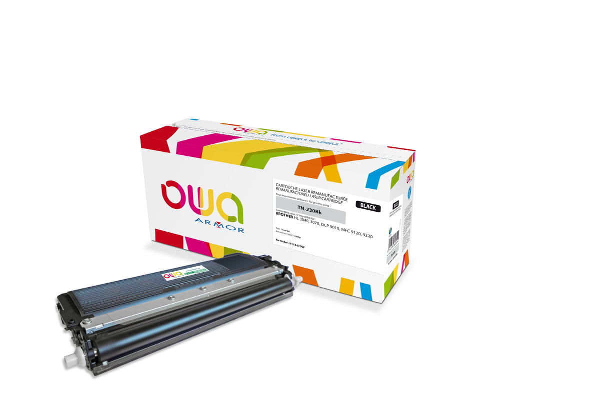 Tóner Owa Compatible Para Brother Tn-230bk (2200 Páginas) Negro