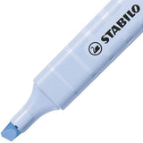 Stabilo Swing Cool Pastel Marcador Fluorescente Azul Nublado -10u-