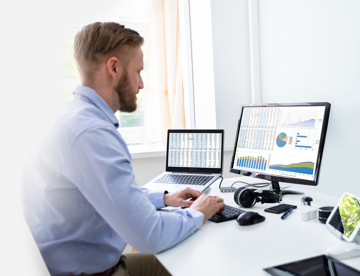 EAN 0790069468629 - D-Link DUB-2335 base para portátil y replicador de puertos Alámbrico USB Tipo C Gris imagen 4