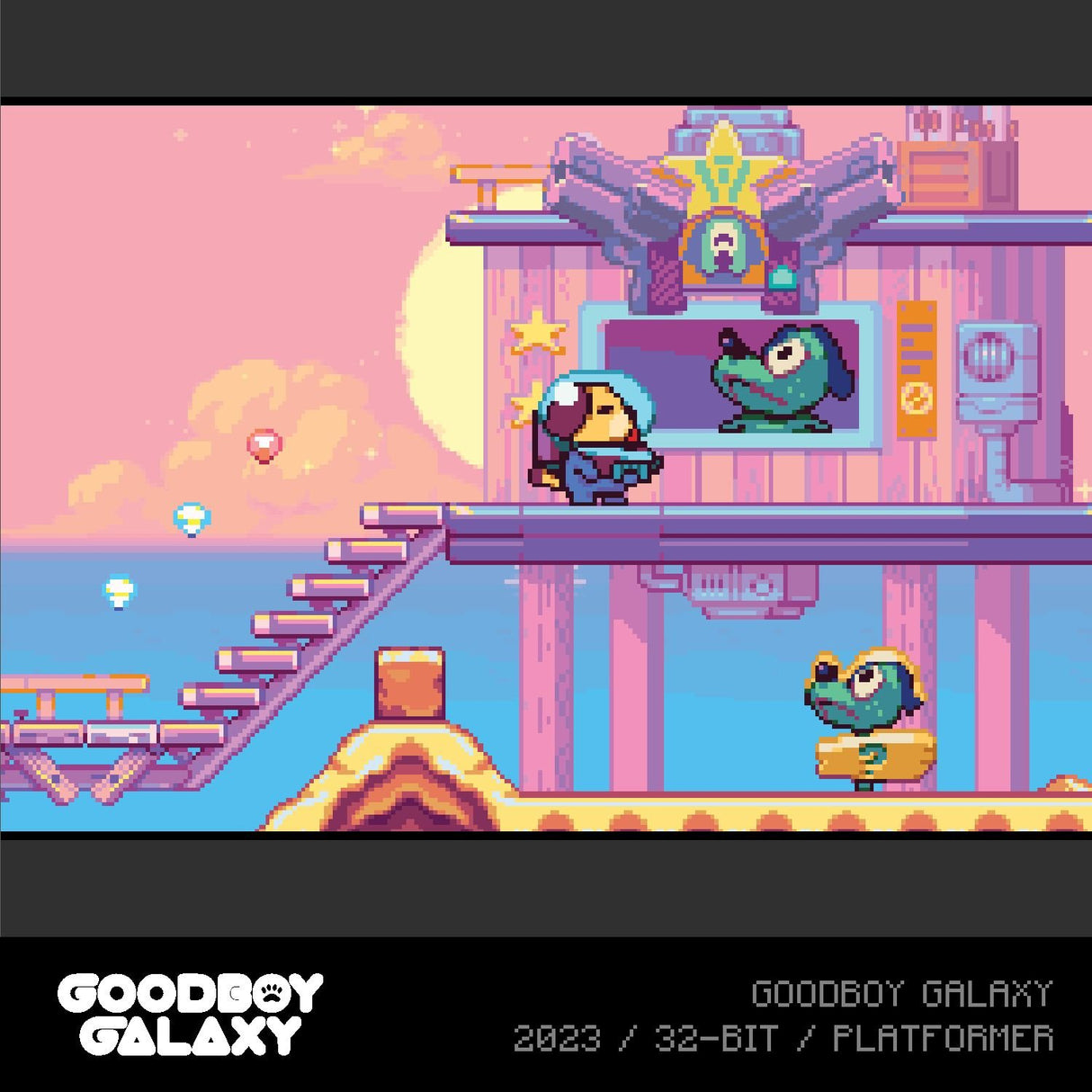 EAN 5060990240362 - Blaze EVERCADE - Goodboy Galaxy/Witch n' Wiz imagen 1