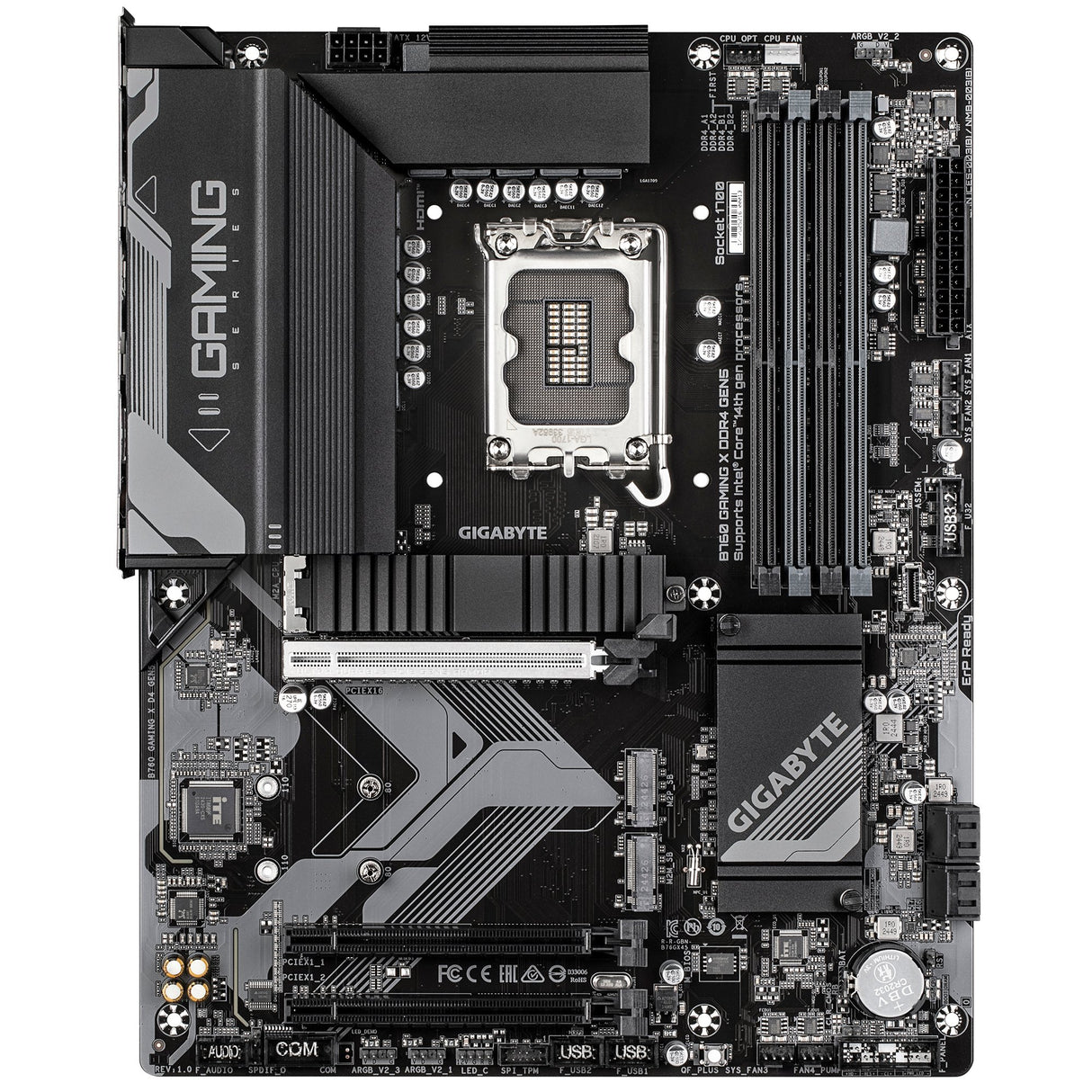 EAN 4719331873448 - GIGABYTE B760 GAMING X DDR4 GEN5 Intel B760 LGA 1700 ATX imagen 2