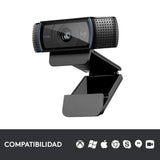 EAN 5099206061309 - Logitech 960-001055 cámara web 3 MP 1920 x 1080 Pixeles USB 2.0 Negro imagen 5