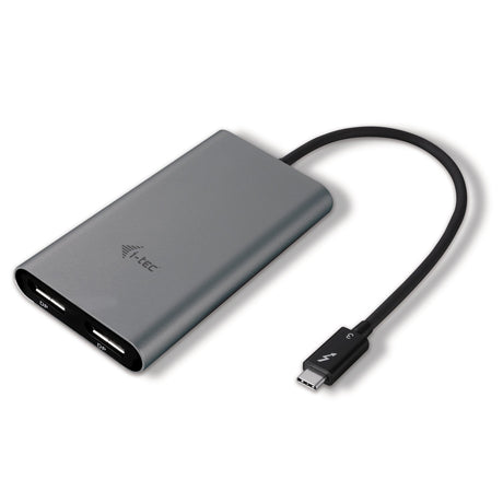 EAN 8595611701924 - i-tec TB3DUAL4KDP Adaptador gráfico USB 5120 x 2880 Pixeles Gris imagen 1