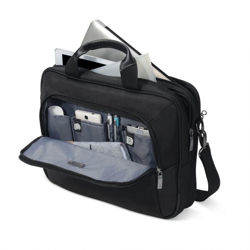 EAN 7640158668238 - DICOTA Eco Top Traveller SELECT 39,6 cm (15.6") Bandolera Negro imagen 3