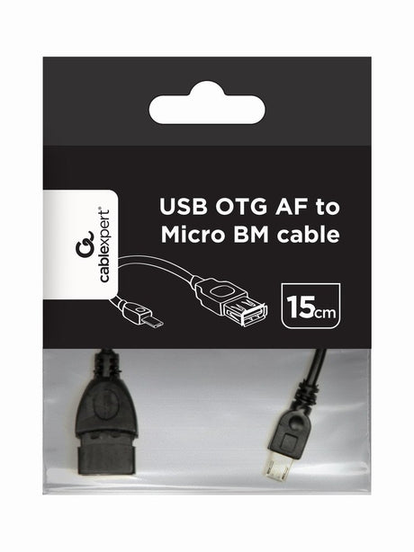 EAN 8716309085670 - Gembird USB A - Micro-USB B, 0.15m cable USB USB 2.0 0,15 m Negro imagen 1