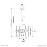Newstar Soporte De Techo Para Tv