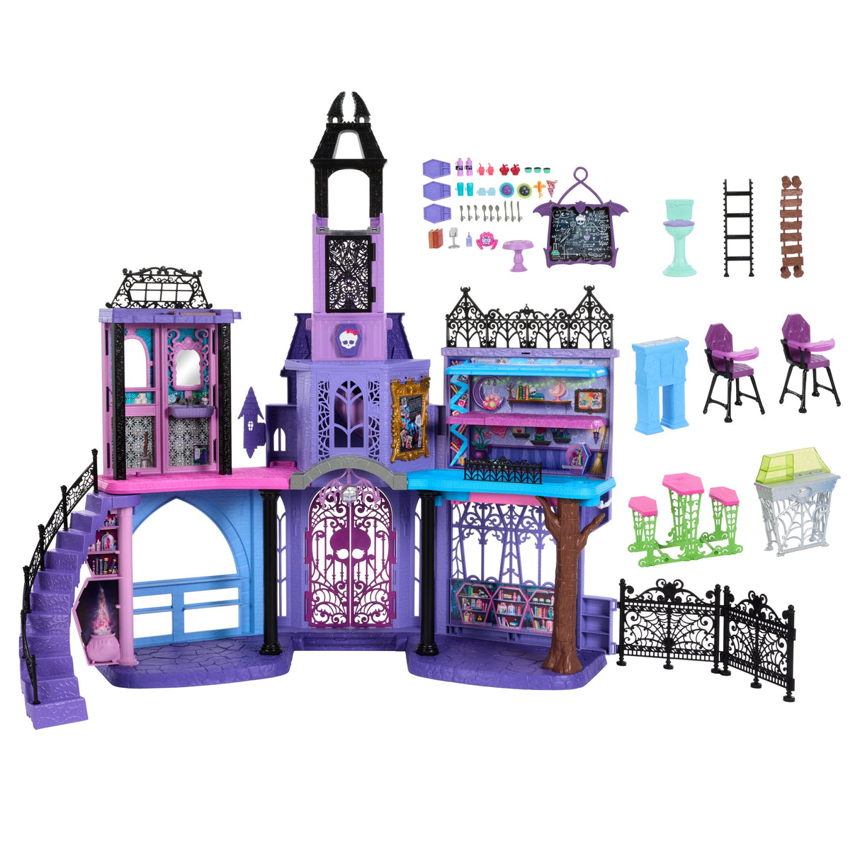 Casa De Muñecas Mattel Monster High  Secundaria Embrujada  Hlp88