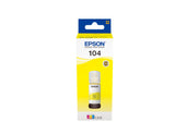 Botella Original Epson 104 Amarillo - C13t00p440 Ml-70