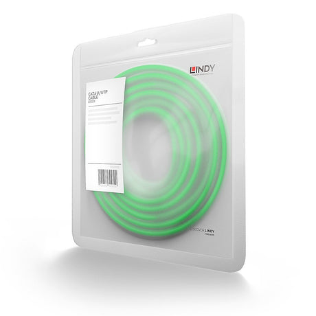 EAN 4002888480505 - Lindy 48050 cable de red Verde 0,3 m Cat6 U/UTP (UTP) imagen 2