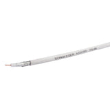 Schwaiger Koaxial-Antennen-Cable 75 Db 2-Vías 7mm 50m Blanco