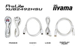 EAN 4948570123346 - iiyama XUB2492HSU-W6 pantalla para PC 60,5 cm (23.8") 1920 x 1080 Pixeles Full HD LED Blanco imagen 12