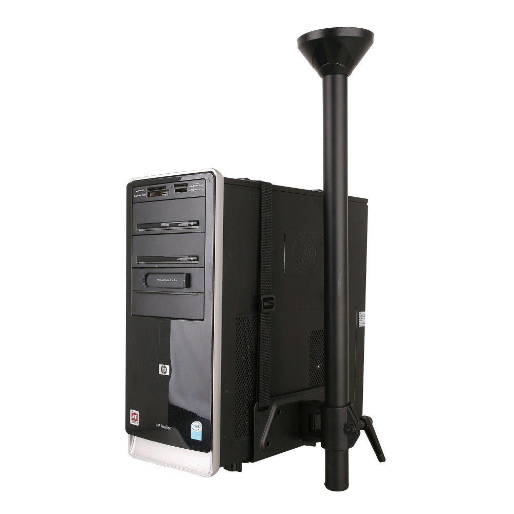 Techly Pc Holder For Desk Side Board Or Wall Mount Or Under Desk