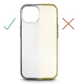 Hama Always Clear Funda Para Iphone 17 - Antideslizante - Poliuretano Termoplastico - Bordes Elevados - Color