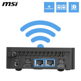 Msi Cubi Nuc Ai+ 3m Copilot+ Pc Ultra 9 386h Ram 2x16gb Ssd 1tb Wi-Fi 7 Air Cooler Psu 120w Lan 2x Vesa 2xhdmi Usb Thunderbolt W11p