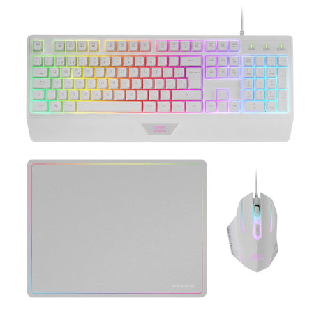 EAN 8435693105879 - Mars Gaming MCP124W teclado Ratón incluido Juego USB QWERTY imagen 1