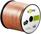 Bobina De 100 Metros Cable Altavoz Transparente 2x2,50mm Cca-Pvc  Cpr Eca Goobay