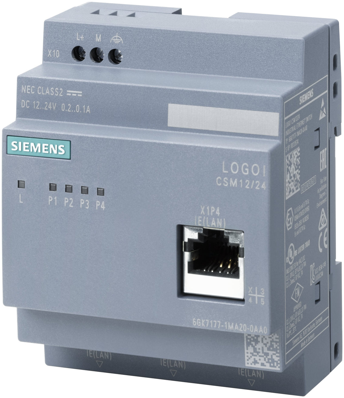 Siemens Switch-Módulo Logo! Csm12/24