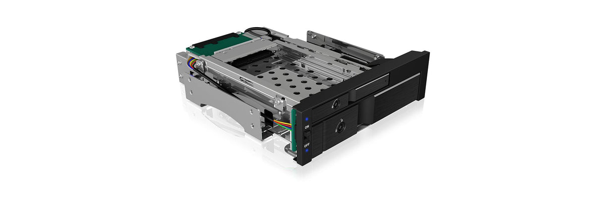 EAN 4250078169628 - ICY BOX IB-173SSK 13,3 cm (5.25") Bandeja para disco duro Negro imagen 2