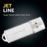 Memoria Usb Intenso Jet Line Aluminio 256gb 3.2 Gen 1x1