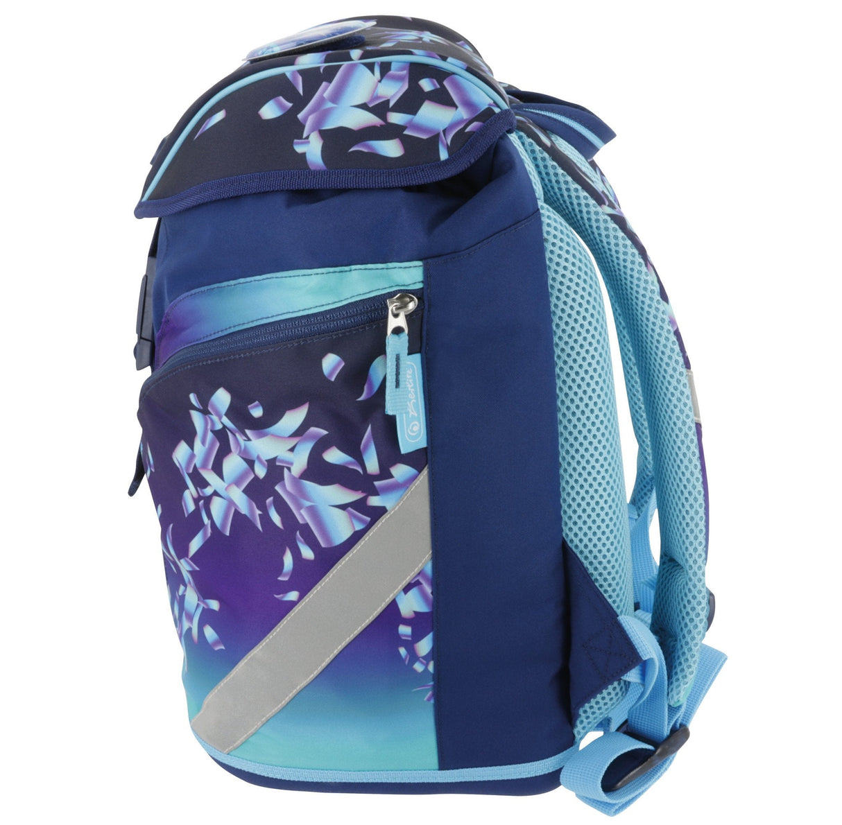 EAN 4008110370651 - Herlitz SoftLight Plus Greenline Blue Ice juego de mochila escolar Chica Poliéster Azul, Marina imagen 9