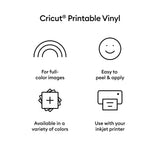 EAN 0093573785634 - Cricut 2010364 Lámina de vinilo de transferencia térmica Vinilo de termotransferencia liso 10 hojas imagen 7
