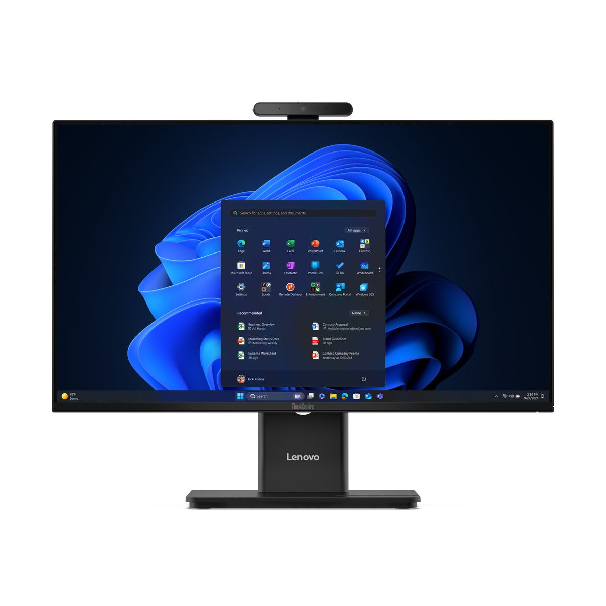 EAN 0198158380973 - Lenovo ThinkCentre M90a Gen 6 Intel Core Ultra 5 235 60,5 cm (23.8") 1920 x 1080 Pixeles Pantalla táctil  imagen 1