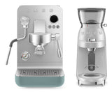 Smeg Espresso Coffee Machine Collection Emerald Green Emc02egmeu