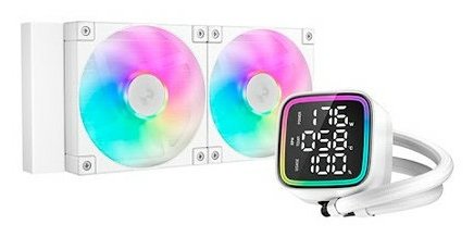 EAN 6933412728733 - DeepCool LD240 Procesador Sistema de refrigeración líquida todo en uno 12 cm Blanco 1 pieza(s) imagen 1