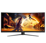 Monitor Aoc 34" Cu34g4 21:09 Hdmi+Dp Negro Red