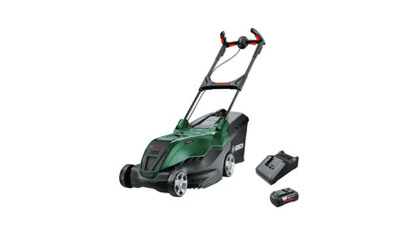 EAN 4059952658018 - Bosch AdvancedRotak Cortacésped de empuje a gasolina Batería Verde imagen 1