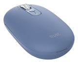 Raton Optico Wireless Fino Seron Azul Trust Hasta 3200 Dpi / Inalámbrico