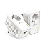 Tp-Link Av1000 Passthrough Powerline Kit Broadcom 1 Gigabit Port