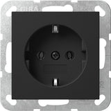 Gira System 55 Toma De Corriente Schuko Negro