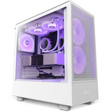 Caja Pc Nzxt H5 Flow Rgb Blanco - Midi Cc-H51fw-R1